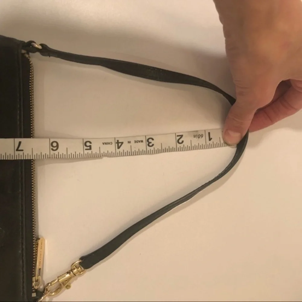 Michael kors leather studded mini bag wristlet